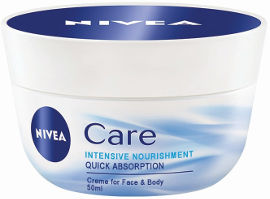 NIVEA CARE קרם אינטנסיבי לפנים ולגוף