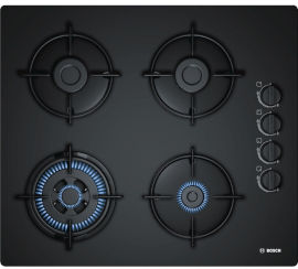BOSCH כיריים גז 4 מבערים Bosch בוש POH6B6B10Y