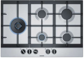 SIEMENS כיריים גז 5 להבות Siemens סימנס EC7A5SB90Y