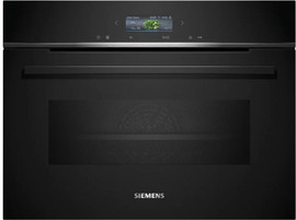 SIEMENS תנור בנוי 45 ליטר משולב מיקרוגל Siemens CM724G1B1 IQ700 שחור | גרמניה