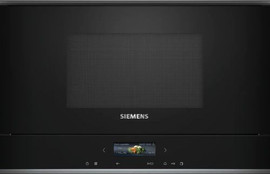 SIEMENS מיקרוגל בנוי 21 ליטר SIEMENS סימנס דגם BE732L1B1 סדרת iQ700