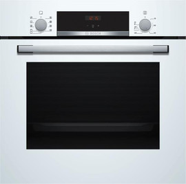 BOSCH תנור אפייה בנוי לבן Bosch HBF534EW0Q