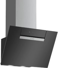 BOSCH קולט אדים ארובה 60 ס"מ Bosch בוש Serie 4 DWK67EM60 זכוכית שחורה