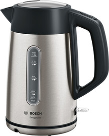 BOSCH קומקום חשמלי 1.7 ליטר נירוסטה Bosch בוש DesignLine TWK4P440