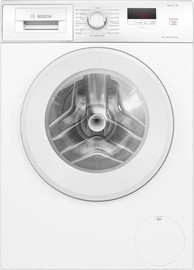 BOSCH מכונת כביסה פתח קדמי 8 ק"ג  Bosch WGE03207FR - צבע לבן