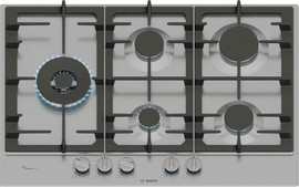 BOSCH כיריים גז - 5 להבות Bosch בוש FlameSelect PCS7A5I90Y