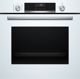 BOSCH תנור אפייה בנוי - 60 ס"מ BOSCH בוש Serie 6 HBG536EW4 - לבן