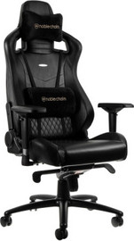 Noblechairs כיסא גיימינג NOBLECHAIRS NBL-RL-BLA-001 EPIC REAL LEATHER BLACK עור אמיתי