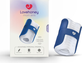 Lovehoney Mon Ami סטרוקר מאונן מתכוונן מסיליקון רך