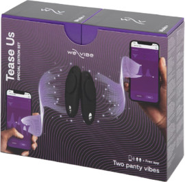 We Vibe We-Vibe Moxie Tease Us – ערכת שני ויברטורים לבישים עם שלט ואפליקציה