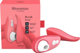 Womanizer ויברטור יניקה Liberty 2 Vibrant Rose
