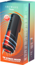 Arcwave מאונן חשמלי חכם לגברים עם מנגנון דחיפה וסיבוב ושליטה מאפליקציה – Arcwave Thruster ,שחור