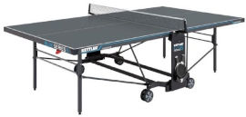 Kettler שולחן פינג פונג חוץ Outdoor K5 + (סט שני מחבטים ושלושה כדורים)