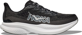 Hoka MACH 6 WIDE - נעלי ספורט הוקה לגברים מאך 6 רחבות בצבע שחור/לבן