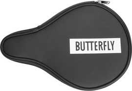 BASH-GAL כיסוי אגס יחיד שחור למחבט טנ"ש Butterfly Round Case