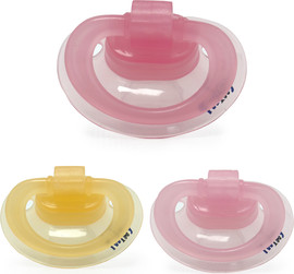 Twigy שלישיית מוצצי סיליקון - Flawlesse™ Silicone Pacifier Size S