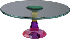 פלורליס מגש על רגל דאיימונד בלנד בלו 29x29x12