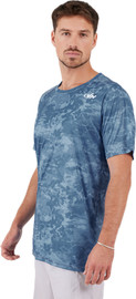 VN VN Racer Tank - גופיית ריצה לגבר בצבע הסוואה כחול - כחול