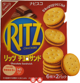 ריץ Ritz Chocolate ריץ קרקרים סנדוויץ׳ שוקולד