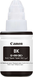 CANON בקבוק דיו מקורי שחור Canon GI490BK (6,000 דפים)