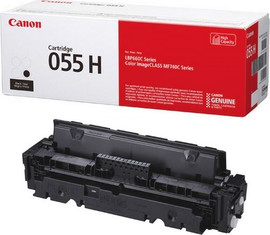CANON טונר שחור מקורי Canon 055HBK (7,600 דפים)