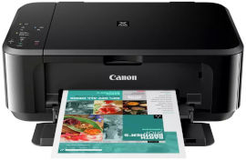 CANON מדפסת הזרקת דיו אלחוטית משולבת Canon קנון Pixma MG3650S שחור