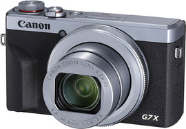 CANON מצלמה דיגיטלית קומפקטית Canon קנון G7 X Mark III כסוף