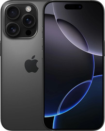 APPLE טלפון סלולרי Apple iPhone 16 Pro 512GB בצבע Black Titanium