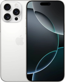 APPLE טלפון סלולרי Apple iPhone 16 Pro Max 512GB בצבע White Titanium
