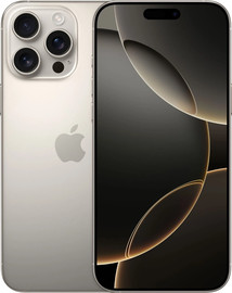 APPLE טלפון סלולרי אייפון Apple iPhone 16 Pro Max 512GB בצבע Natural Titanium