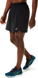Asics מכנסי ריצה עם ם טייץ פנימי וכיס לנייד לגבר 7 אינץ' ASICS ROAD 2-in-1