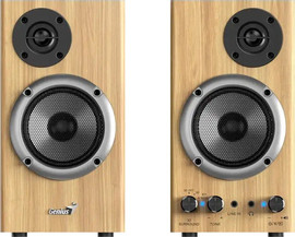 GENIUS זוג רמקולי עץ אלחוטיים למחשב Genius SP-HF520BT 20W Bluetooth