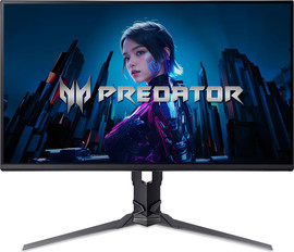 Acer מסך מחשב גיימינג Acer Predator XB253Q F 24.5'' IPS FHD 300Hz 1ms - עיצוב ZeroFrame - טכנולוגיית NVIDIA G-SYNC - צבע שחור