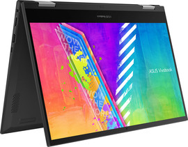 ASUS מחשב נייד מגע Asus Vivobook Go 14 Flip TP1400KA 14'' FHD 2-in-1 Celeron N4500 4GB 128GB W11s - כולל עט Stylus ומנוי Office 365 - צבע כחול