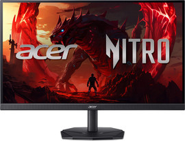 Acer מסך גיימינג Acer Nitro KG271 X1 מסך 27" FHD IPS קצב רענון 200Hz - זמן תגובה 0.5ms ורמקולים מובנים