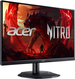 Acer מסך גיימינג Acer Nitro KG251Q X0 24.5'' VA FHD 200Hz 0.5ms - טכנולוגיית AMD FreeSync - צבע שחור