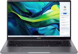 Acer מחשב נייד Acer Aspire Lite AL15-32P-C9G9 מסך 15.6 אינץ' מעבד Intel Celeron N4500 זיכרון 4GB דיסק 128GB SSD - כולל מערכת הפעלה Windows 11 - צבע אפור ברזל