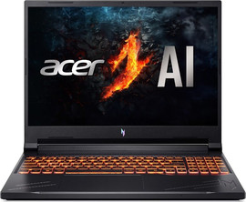 Acer מחשב נייד גיימינג Acer Nitro V16 ANV16-41 16'' WUXGA Ryzen 5-8654HS 16GB 1TB SSD RTX 3050 6GB W11 Pro - צבע שחור