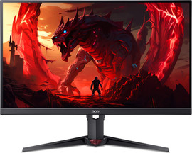 Acer מסך מחשב גיימינג Acer Nitro XV240F6 24.1'' FHD 600Hz 0.1ms - פאנל TN - רמקולים מובנים - צבע שחור