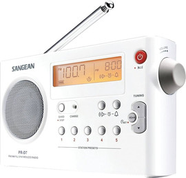 SanGean רדיו דיגיטלי SANGEAN PRD-7 לבן