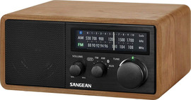 SanGean רדיו עץ  SANGEAN WR11-BT