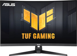 ASUS מסך גיימינג קעור Asus TUF Gaming VG32WQ3B 31.5'' Fast VA QHD 2K 180Hz 0.5ms - עיצוב 1500R - טכנולוגיית AMD FreeSync - צבע שחור