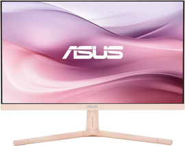 ASUS מסך מחשב גיימינג ורוד אסוס ''Asus IPS FHD 100Hz 27 - צבע Rose Clay