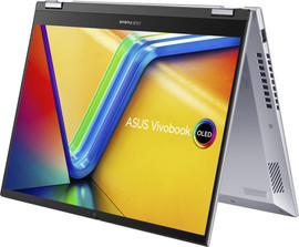ASUS מחשב נייד מסך מגע ASUS Vivobook S 14 Flip מסך 14" WUXGA מעבד i5-13420H זיכרון 8GB דיסק 512GB SSD - כולל עט - Win 11 Pro