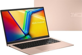 ASUS מחשב נייד Asus Vivobook 15 15.6" FHD Core i5-120U 16GB 512GB SSD Win11 Pro - צבע ורוד