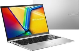 ASUS מחשב נייד Asus Vivobook 15 15.6" FHD - מעבד AMD Ryzen 5 7430U - זיכרון 8GB - כונן 512GB SSD - צבע Cool Silver - כולל Win 11 Pro