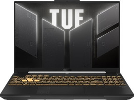 ASUS מחשב נייד גיימינג Asus TUF Gaming F16 מסך 16 אינץ' מעבד INTEL CORE 5 210H זיכרון 16GB דיסק 512GB SSD כרטיס מסך RTX 3050 - צבע אפור