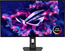 ASUS מסך מחשב גיימינג ASUS ROG Strix OLED XG32UCWMG 31.5'' 4K UHD 240Hz / FHD 480Hz 0.03ms - פאנל OLED מתקדם - טכנולוגיית Dual Mode - צבע שחור