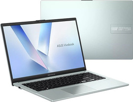 ASUS מחשב נייד Asus Vivobook Go 15 15.6" FHD - מעבד AMD Ryzen 5 7520U - זיכרון 16GB - כונן 1TB SSD - צבע Green Gray - כולל Win 11 Pro