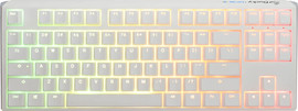 Oem מקלדת מכנית Ducky One 3 RGB TKL בצבע לבן Pure White